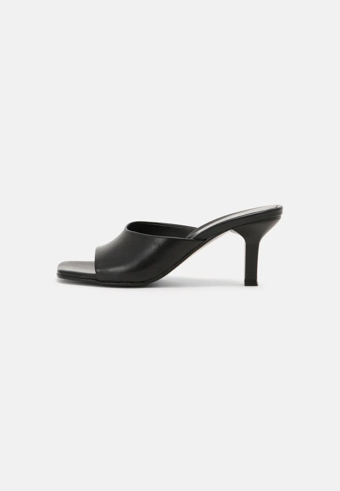 Chausson ANNA FIELD Anna Field Cuir Noir Femme | BGT-3339541